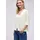 Offene Jacke mit Glitzer Weiß 36