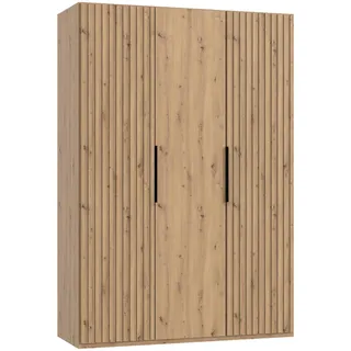 WIMEX Drehtürenschrank Andorra 150 x 216 x 58 cm Beige/Braun
