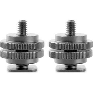 SmallRig 1631 Cold Shoe Adapter Pack, Video Zubehör, Schwarz