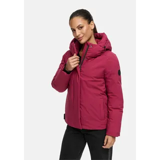 Winterjacke MARIKOO "Marikoo Yeminaa Damen Herbst Winter Jacke N113", Damen, Gr. XXL, lila (berry wine), Obermaterial: 100% Polyester PES., Jacken Winterjacke