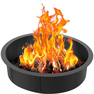 Vevor Feuerstellenring Ø 114,3 cm Schwarz