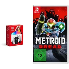 Nintendo Switch (OLED-Modell) Weiss + Metroid Dread [Nintendo Switch]