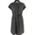 Kleid Blusenkleid Grau S