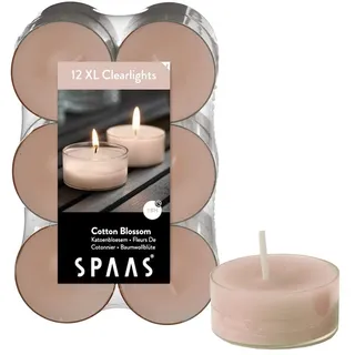 Spaas Teelichter 12 St. beige