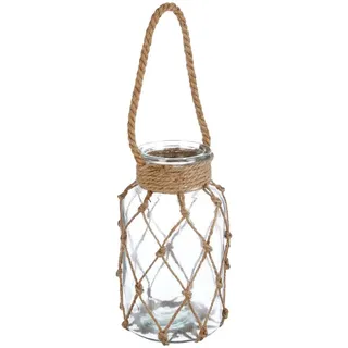 Atmosphera - Teelicht - Glas - H26 cm - Transparent