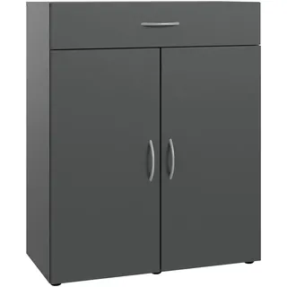 WIMEX Multiraumkonzept 80 x 98 x 40 cm grau / grau