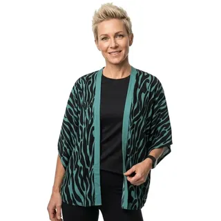 Protest Fade Kimono Mit Kurzen Ärmeln - True Black - XL-2XL