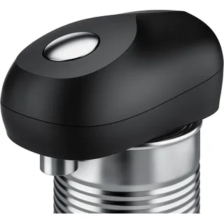 Elektrischer Dosenöffner, Konservenöffner mit Start & Stopp Funktion, glatte Kanten, Küchenhelfer für alle Dosengrößen, Sicherheits-Dosenöffner, handfreundlich ideal für Menschen mit Arthritis