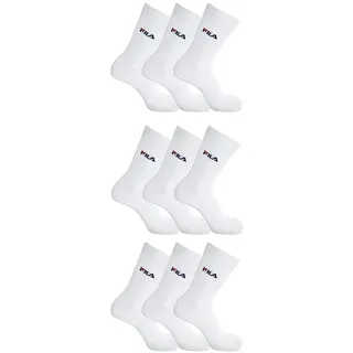 Fila Socken 3er Pack Weiß 39-42