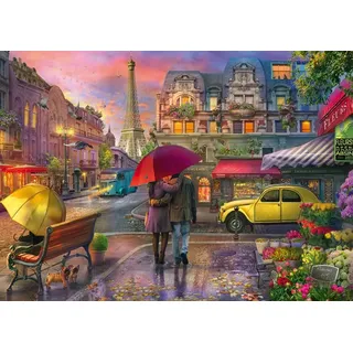 Schmidt Spiele 59713 Regenzauber in Paris, 500 Teile Puzzle