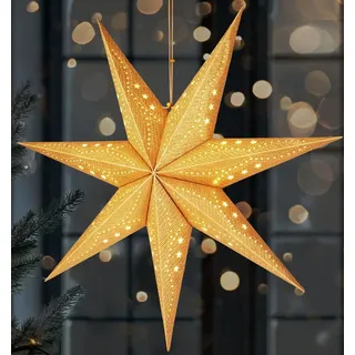 Brubaker Adventsstern 60 cm Gold