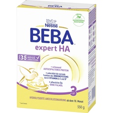 Bild Nestlé BEBA expert HA3 Folgenahrung nach dem 10. Monat, 1er Pack (1 x 550g)