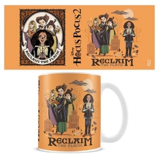 Pyramid International Hocus Pocus 2 Kaffeetasse in Geschenkbox (Reclaim The Flame Design) Hocus Pocus Tasse 325 ml Keramik Hocus Pocus Two White Mug – Offizieller Merchandise