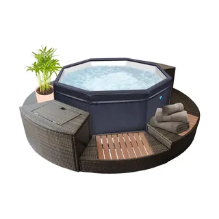 NETSPA Octopus 193 x 193 x 73 cm Grau