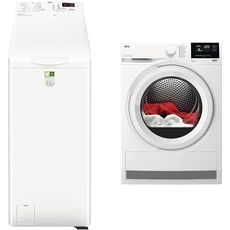 AEG LTR6A40460 Waschmaschine Toplader / 6 & TR7T60580 / Wärmepumpentrockner/SensiDry – schonend und energiesparend / 8