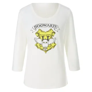 Rundhals-Shirt Harry Potter weiss