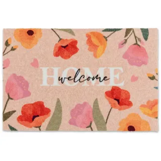 Astra Fussmatte , Rosa , Textil , rechteckig , 50x70 cm , Teppiche und Böden, Schmutzfangmatten, Fußmatten