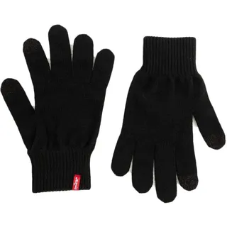 Levi's Herren Ben Touch Screen Gloves Handschuhe, Schwarz (Black), Large