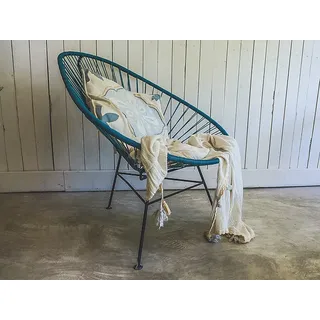 Stuhl Acapulco Chair Acapulco Design türkis, 70x92x95 cm