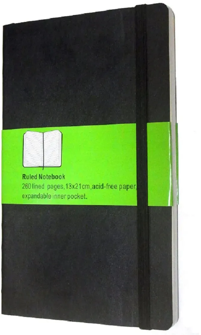 Bild von Notizbuch Klassik weicher Einband Pocket schwarz, liniert