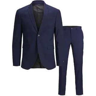 JACK & JONES A/S Herren Jprcosta Suit Anzug, Medieval Blue/Fit:super Slim Fit, 50 EU