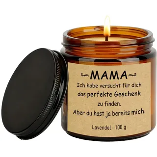 Muttertagsgeschenk Mama Geschenk, Lustige kerze Geschenke für Mama, 3.5OZ Lavendel Duftkerze im Glas, Geschenkideen für Mutter Geburtstagsgeschenk Weihnachtsgeschenke Lustige Geschenke Muttertag