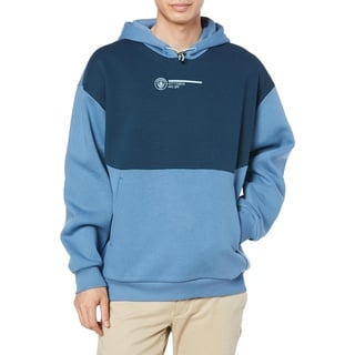 PUMA MCFC 772965-27 FtblCulture Hoody Sweatshirt Unisex DEEP Dive-Marine Blue Größe XS