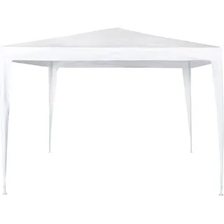 Aktive Quadratischer Pavillon 3 x 3 m Weiß
