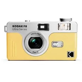 Kodak 35mm Kamera F8 analoge Kleinbildkamera light yellow