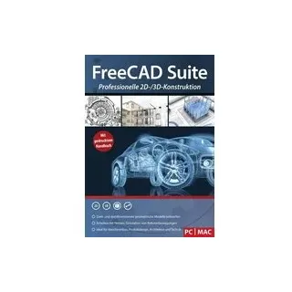 Markt & Technik 1900433 FreeCAD Suite Vollversion, 1 Lizenz Windows CAD-Software
