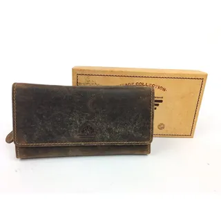 GREENBURRY Vintage Geldbörse braun