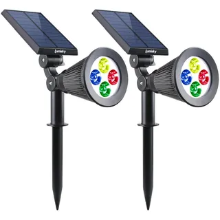 Lumisky Solar Strahler 2er Set Kunststoff 420 mm 2 Stück(e) schwarz