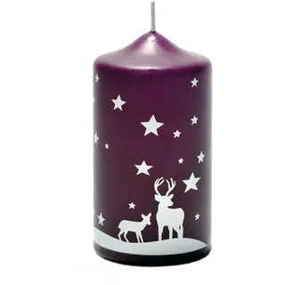 Wortlichtkerze WUNDERVOLLE WEIHNACHTSZEIT Wortlicht Kerze Weihnachten