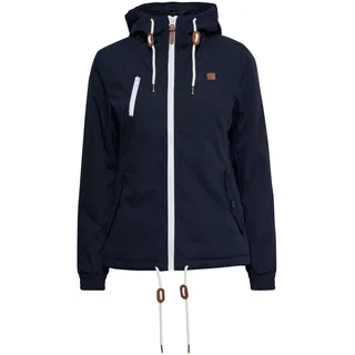 Oxmo Kurzjacke »Kurzjacke OXTilda« mit Kapuze, blau