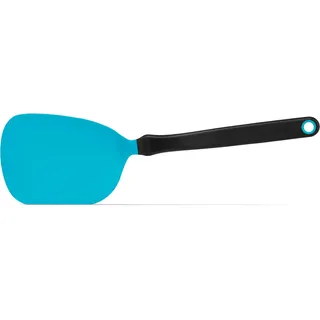 Dreamfarm CHOPULA Nylon Pfannenwender | Blau | Flexibler Pfannenwender Kunststoff | Ideal zum Wenden und zerteilen ihrer Pfannengerichte | Hitzebeständig bis 250°C | Spülmaschinenfest | BPA frei
