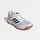 Hallenschuh ADIDAS PERFORMANCE "SPEEDCOURT IN", Damen, Gr. 37, schwarz-weiß (cloud weiß, core schwarz, gum10), Synthetik, Textil, Schuhe Hallenschuh, geeignet für jeden Hallensport