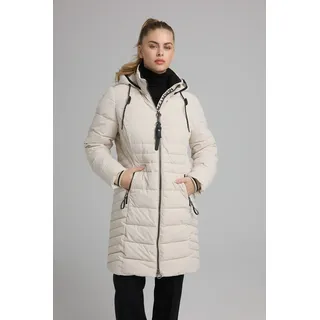 MANISA Steppmantel mit Stehkragen und Reißverschluss