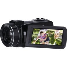 Rollei Movieline UHD10X (4 Mpx, 60p, 10 x), Videokamera, Schwarz