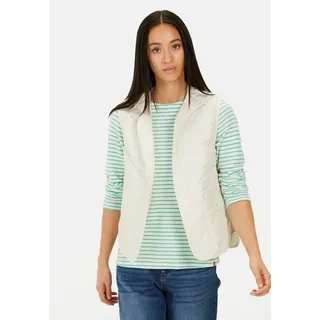 CAMEL ACTIVE Steppweste aus recyceltem Polyester in Knochenweiß | Gr.: 44