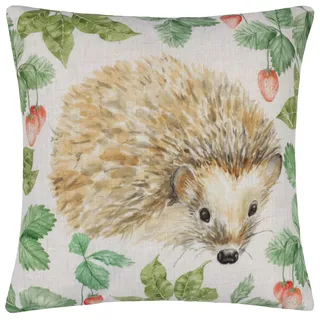 Evans Lichfield Grove Igel Watercolor Feather Rich Filled Cushion