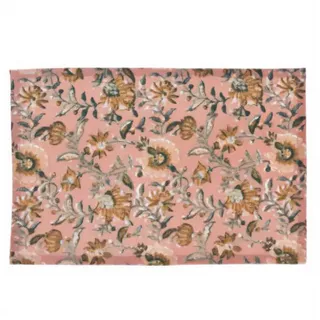 Home Styling Collection Tischset Baumwolle Blumenmuster 45/30 cm , Naturmaterialen , Heimtextilien, Wohntextilien, Tischwäsche, Tischsets