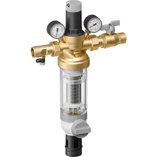 RESIDEO Hauswasserstation HS10S, 0,1 mm, bleifrei, Tülle 3/4", 1 Stk. - Weiß