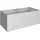 Hochbeet 2 x 1 201 x 102 x 77 cm Silber