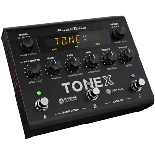 IK Multimedia TONEX Multi-Effekt-Pedal für E-Gitarre mit AI Machine Learning Technologie