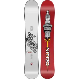 Nitro Snowboards Herren ALTERNATOR BRD ́25, Allmountainboard, Directional, True Camber, All-Terrain, Mid-Wide bis Wide, je nach Länge