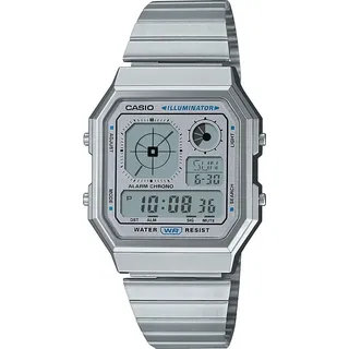 Casio Edgy Collection A130WE-7AEF Edelstahl 34 mm A130WE-7AEF