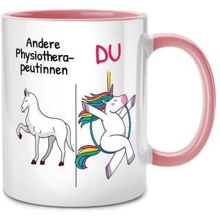 Andere Physiotherapeutinnen Du Einhorn Tasse, Einhorntasse, Physiotherapeut Geschenk Physiotherapeuten Geschenke, Physio Physiotherapie, Therapeutin