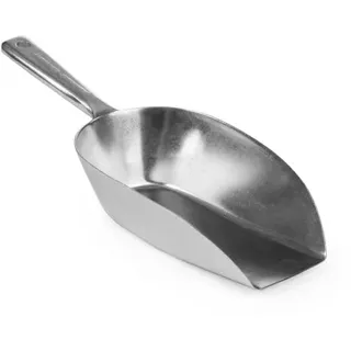 HENDI Aluminiumschaufel, Abwiege-/Abfüll-/Futter-/Sackschaufel, 0,3L, 245mm, Aluminium