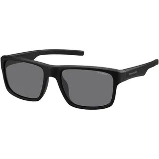 Polaroid Herren Pld 3018/S Y2 Dl5 55 Sonnenbrille, Schwarz (Black/Grey), EU