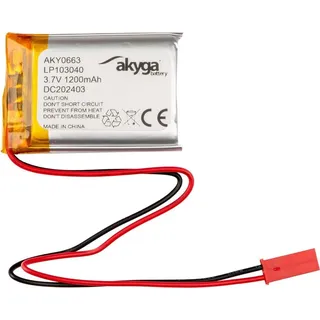 Akyga Akkupack Spezial-Akku LiPo 3,7V 1200mAh